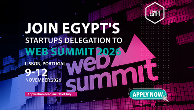 شارك ضمن الجناح المصري في Web Summit 2026